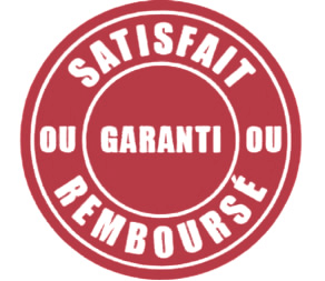 Garanti satisfait ou remboursé