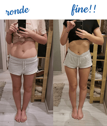 Transformation minceur de Bellina grâce à Morosil